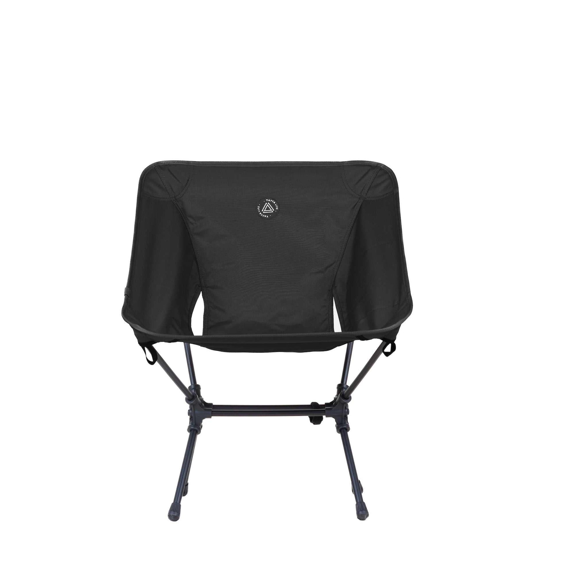 Low Back Ultralight Folding Camping Chairs With Storage Pouch - Khaki-2